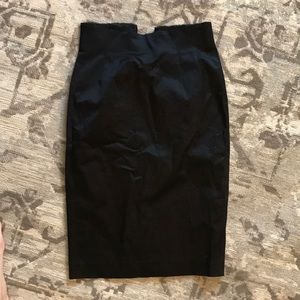 Black Bebe pencil skirt